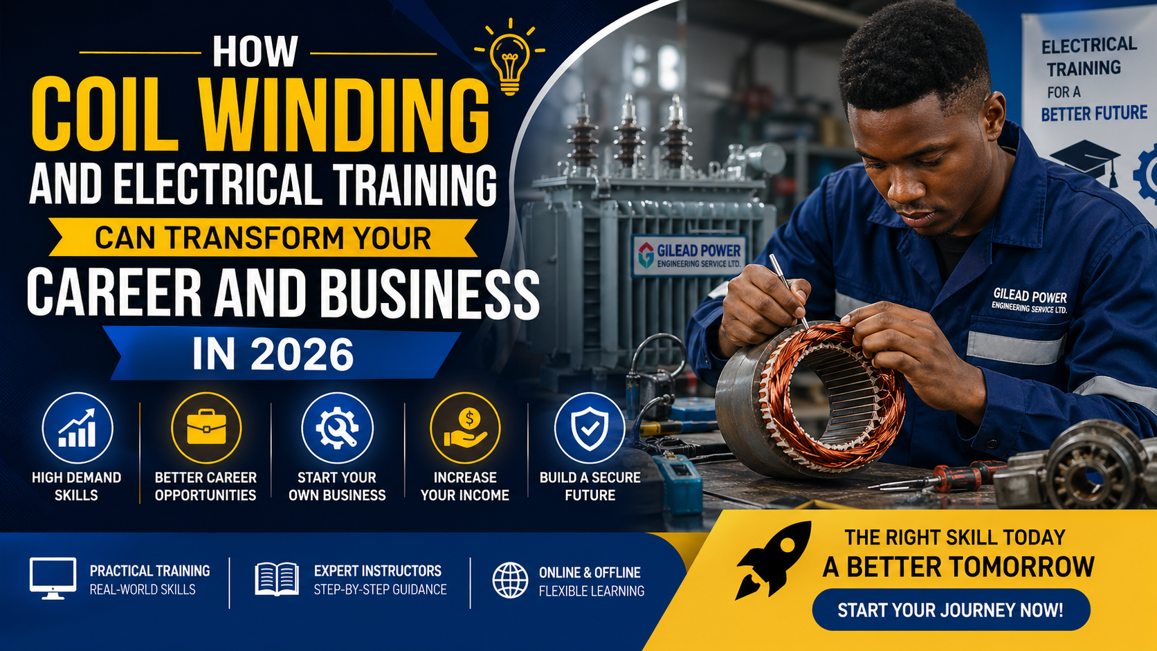 You are currently viewing How Coil Winding and Electrical Training Can Transform Your Career and Business in 2026